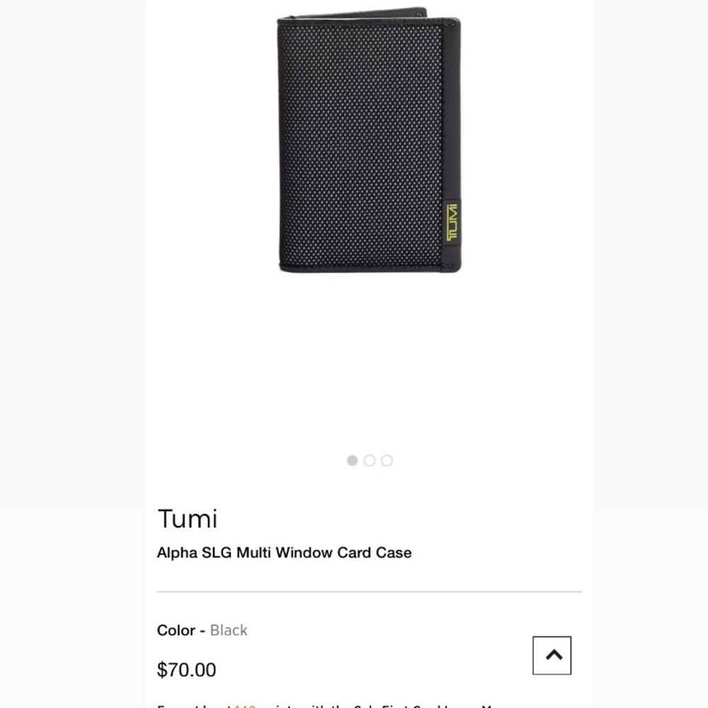 TUMI Card holder